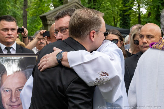 Jerzy Stuhr, pogrzeb, uroczystości pogrzebowe, Kidawa-Błońska, Cmentarz Rakowicki, Maciej Stuhr, 