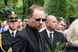 Jerzy Stuhr, pogrzeb, uroczystości pogrzebowe, Kidawa-Błońska, Cmentarz Rakowicki, Maciej Stuhr, 
