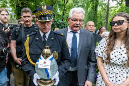 Jerzy Stuhr, pogrzeb, uroczystości pogrzebowe, Kidawa-Błońska, Cmentarz Rakowicki, Maciej Stuhr, 