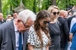 Jerzy Stuhr, pogrzeb, uroczystości pogrzebowe, Kidawa-Błońska, Cmentarz Rakowicki, Maciej Stuhr, 