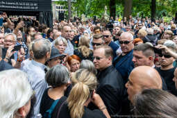 Jerzy Stuhr, pogrzeb, uroczystości pogrzebowe, Kidawa-Błońska, Cmentarz Rakowicki, Maciej Stuhr, 