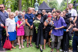 Jerzy Stuhr, pogrzeb, uroczystości pogrzebowe, Kidawa-Błońska, Cmentarz Rakowicki, Maciej Stuhr, 
