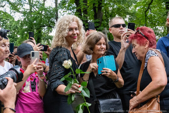 Jerzy Stuhr, pogrzeb, uroczystości pogrzebowe, Kidawa-Błońska, Cmentarz Rakowicki, Maciej Stuhr, 