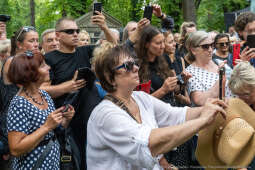 Jerzy Stuhr, pogrzeb, uroczystości pogrzebowe, Kidawa-Błońska, Cmentarz Rakowicki, Maciej Stuhr, 