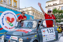 Wielka Wyprawa Maluchów, Iwona Chamielec, Sobiesław Zasada, Rafał Sonik, finał, Rynek Główny, 