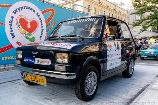Wielka Wyprawa Maluchów, Iwona Chamielec, Sobiesław Zasada, Rafał Sonik, finał, Rynek Główny, 