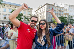 Wielka Wyprawa Maluchów, Iwona Chamielec, Sobiesław Zasada, Rafał Sonik, finał, Rynek Główny, 