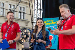 Wielka Wyprawa Maluchów, Iwona Chamielec, Sobiesław Zasada, Rafał Sonik, finał, Rynek Główny, 