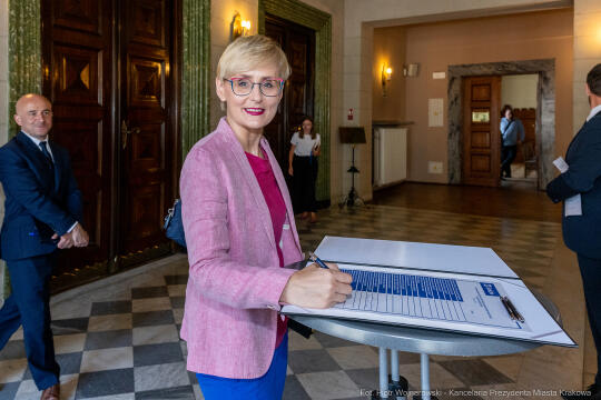 parlamentarzyści, spotkanie, posłowie, Miszalski, Achinger, Kosek, Wassermann, Jaskowiec, Fedorowi