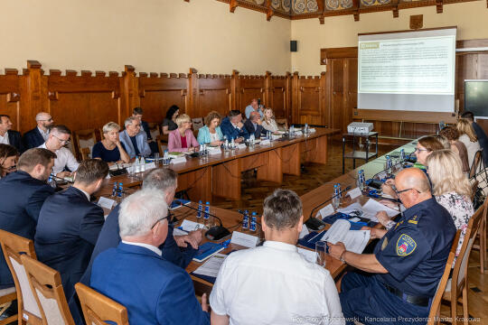 parlamentarzyści, spotkanie, posłowie, Miszalski, Achinger, Kosek, Wassermann, Jaskowiec, Fedorowi