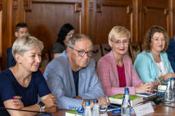 parlamentarzyści, spotkanie, posłowie, Miszalski, Achinger, Kosek, Wassermann, Jaskowiec, Fedorowi