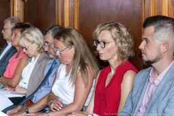 parlamentarzyści, spotkanie, posłowie, Miszalski, Achinger, Kosek, Wassermann, Jaskowiec, Fedorowi