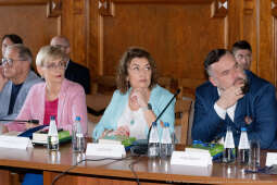 parlamentarzyści, spotkanie, posłowie, Miszalski, Achinger, Kosek, Wassermann, Jaskowiec, Fedorowi