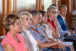 parlamentarzyści, spotkanie, posłowie, Miszalski, Achinger, Kosek, Wassermann, Jaskowiec, Fedorowi