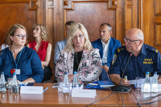 parlamentarzyści, spotkanie, posłowie, Miszalski, Achinger, Kosek, Wassermann, Jaskowiec, Fedorowi