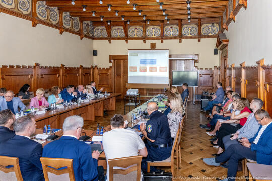 parlamentarzyści, spotkanie, posłowie, Miszalski, Achinger, Kosek, Wassermann, Jaskowiec, Fedorowi