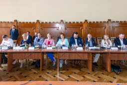 parlamentarzyści, spotkanie, posłowie, Miszalski, Achinger, Kosek, Wassermann, Jaskowiec, Fedorowi