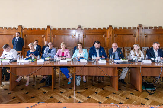 parlamentarzyści, spotkanie, posłowie, Miszalski, Achinger, Kosek, Wassermann, Jaskowiec, Fedorowi