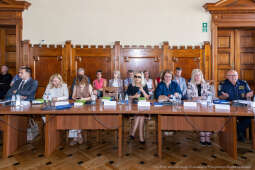 parlamentarzyści, spotkanie, posłowie, Miszalski, Achinger, Kosek, Wassermann, Jaskowiec, Fedorowi