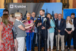 parlamentarzyści, spotkanie, posłowie, Miszalski, Achinger, Kosek, Wassermann, Jaskowiec, Fedorowi