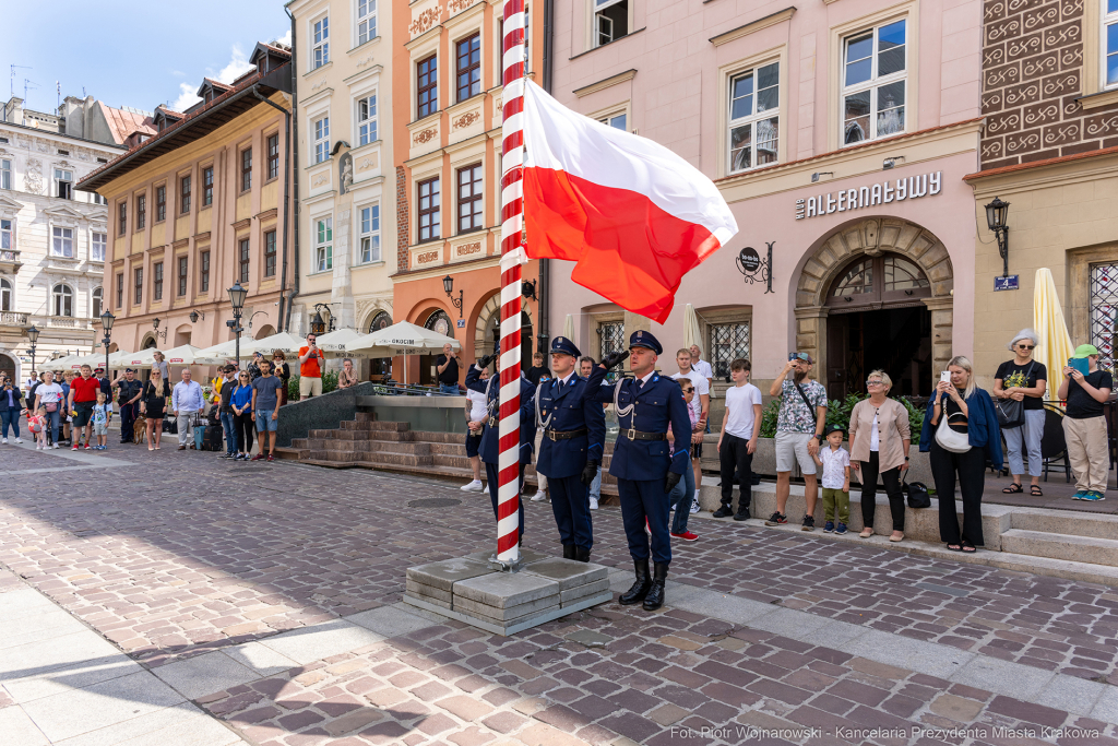 Święto Policji, Komenda Miejska, Kosek, Sęk, Jastrząb, policjańci, uroczystości, policja, Mał  Autor: P. Wojnarowski