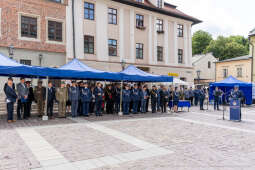 Święto Policji, Komenda Miejska, Kosek, Sęk, Jastrząb, policjańci, uroczystości, policja, Mał