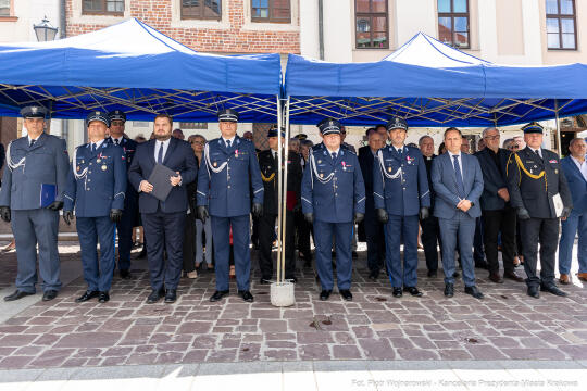 Święto Policji, Komenda Miejska, Kosek, Sęk, Jastrząb, policjańci, uroczystości, policja, Mał