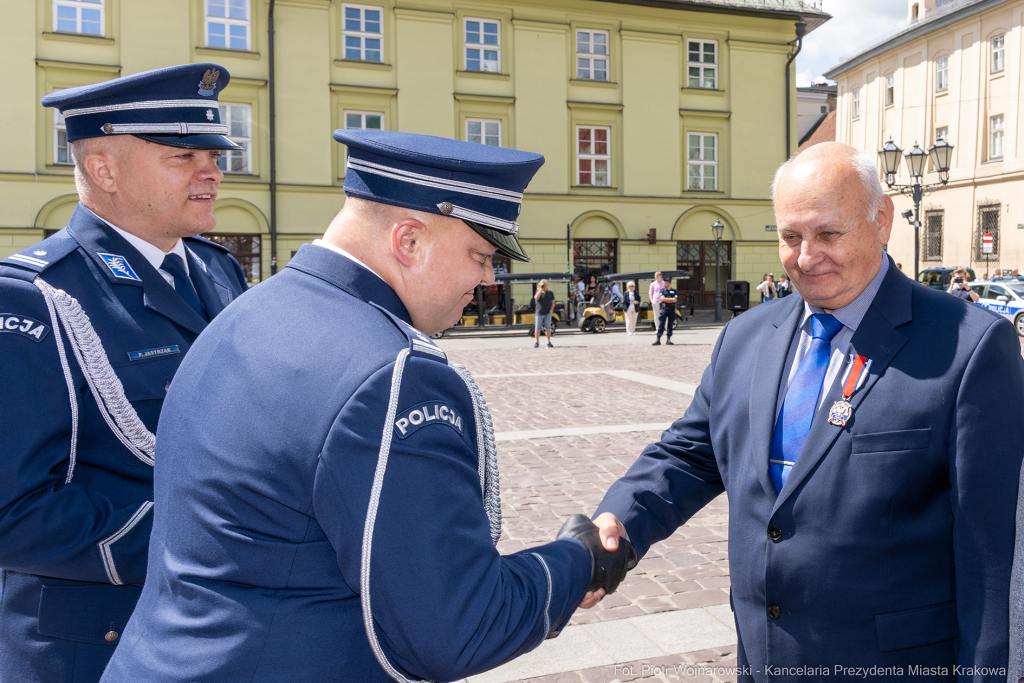 Święto Policji, Komenda Miejska, Kosek, Sęk, Jastrząb, policjańci, uroczystości, policja, Mał  Autor: P. Wojnarowski