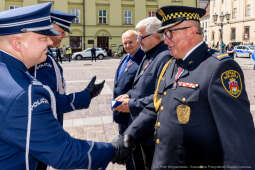 Święto Policji, Komenda Miejska, Kosek, Sęk, Jastrząb, policjańci, uroczystości, policja, Mał