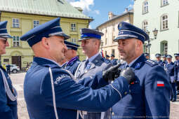 Święto Policji, Komenda Miejska, Kosek, Sęk, Jastrząb, policjańci, uroczystości, policja, Mał