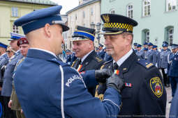 Święto Policji, Komenda Miejska, Kosek, Sęk, Jastrząb, policjańci, uroczystości, policja, Mał