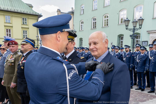 Święto Policji, Komenda Miejska, Kosek, Sęk, Jastrząb, policjańci, uroczystości, policja, Mał