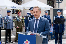 Święto Policji, Komenda Miejska, Kosek, Sęk, Jastrząb, policjańci, uroczystości, policja, Mał