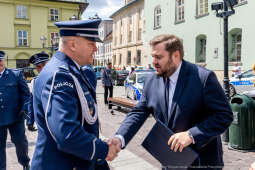 Święto Policji, Komenda Miejska, Kosek, Sęk, Jastrząb, policjańci, uroczystości, policja, Mał