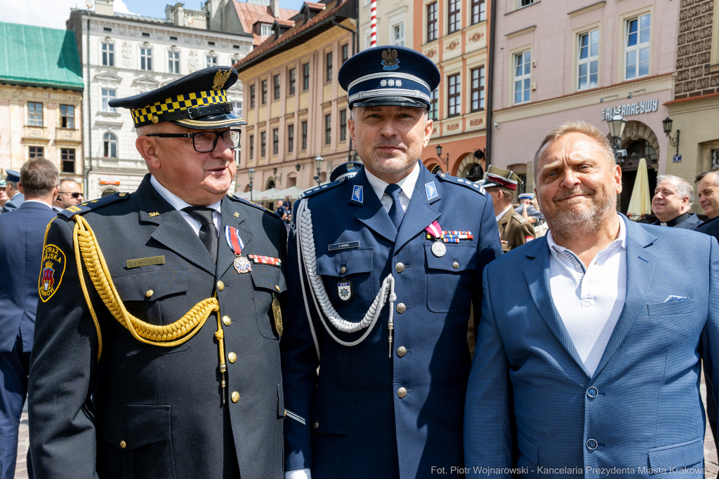 Święto Policji, Komenda Miejska, Kosek, Sęk, Jastrząb, policjańci, uroczystości, policja, Mał  Autor: P. Wojnarowski