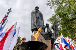 Apel, Piłsudski, Miszalski, pomnik, Pierwsza Kadrowa Kompania, uroczystości, marsz