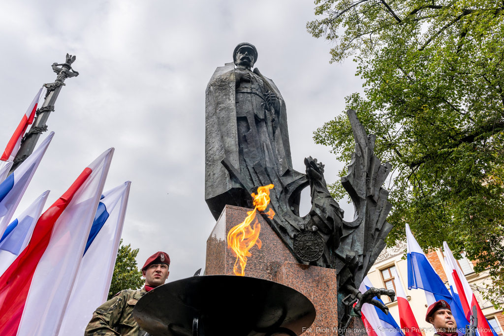 Apel, Piłsudski, Miszalski, pomnik, Pierwsza Kadrowa Kompania, uroczystości, marsz  Autor: P. Wojnarowski