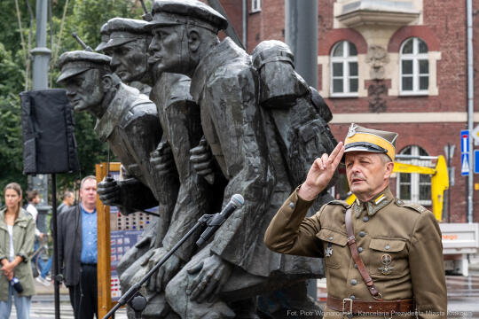 Apel, Piłsudski, Miszalski, pomnik, Pierwsza Kadrowa Kompania, uroczystości, marsz