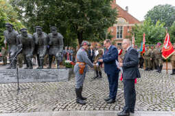 Apel, Piłsudski, Miszalski, pomnik, Pierwsza Kadrowa Kompania, uroczystości, marsz