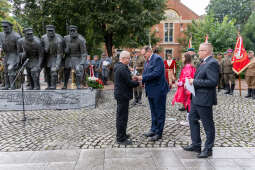 Apel, Piłsudski, Miszalski, pomnik, Pierwsza Kadrowa Kompania, uroczystości, marsz