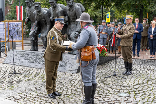 Apel, Piłsudski, Miszalski, pomnik, Pierwsza Kadrowa Kompania, uroczystości, marsz