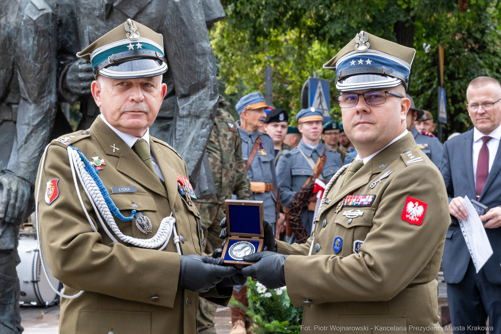 Apel, Piłsudski, Miszalski, pomnik, Pierwsza Kadrowa Kompania, uroczystości, marsz  Autor: P. Wojnarowski