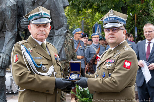 Apel, Piłsudski, Miszalski, pomnik, Pierwsza Kadrowa Kompania, uroczystości, marsz