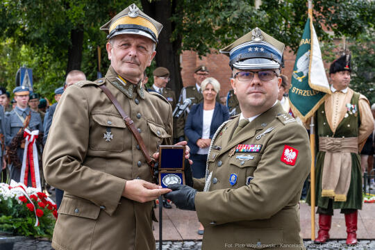 Apel, Piłsudski, Miszalski, pomnik, Pierwsza Kadrowa Kompania, uroczystości, marsz