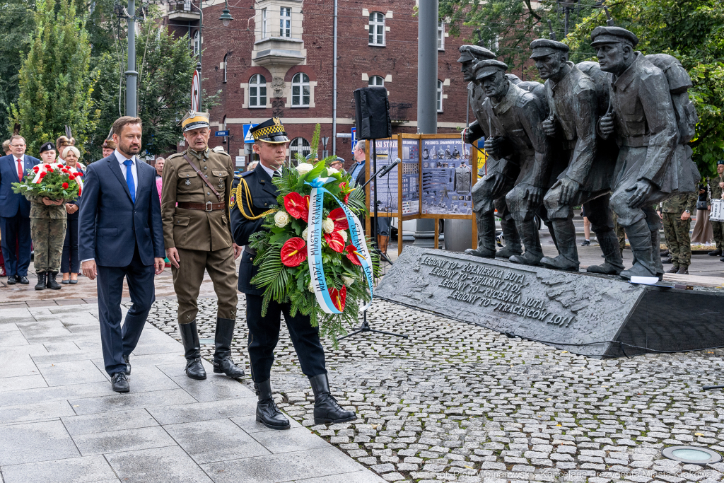 Apel, Piłsudski, Miszalski, pomnik, Pierwsza Kadrowa Kompania, uroczystości, marsz  Autor: P. Wojnarowski