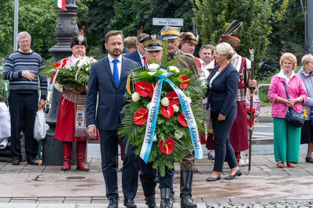 Apel, Piłsudski, Miszalski, pomnik, Pierwsza Kadrowa Kompania, uroczystości, marsz  Autor: P. Wojnarowski