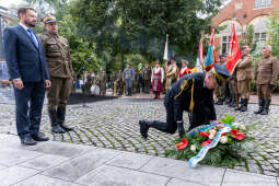 Apel, Piłsudski, Miszalski, pomnik, Pierwsza Kadrowa Kompania, uroczystości, marsz