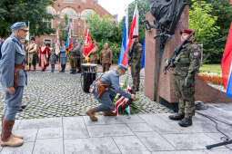 Apel, Piłsudski, Miszalski, pomnik, Pierwsza Kadrowa Kompania, uroczystości, marsz