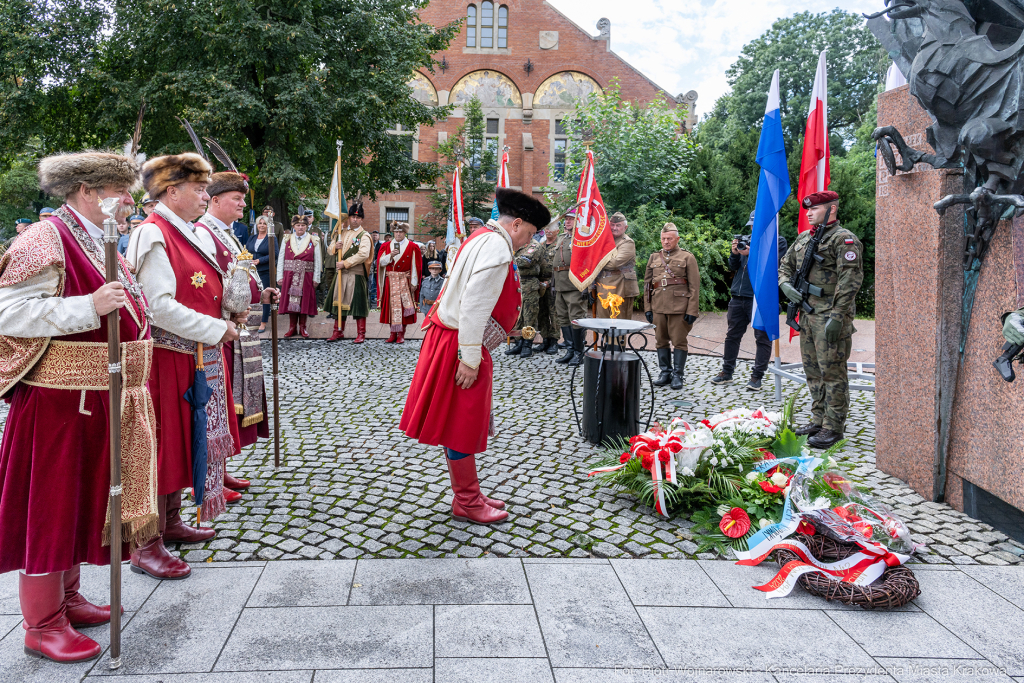 Apel, Piłsudski, Miszalski, pomnik, Pierwsza Kadrowa Kompania, uroczystości, marsz  Autor: P. Wojnarowski