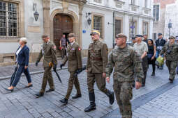 Frankiewicz, Wawel, Chamielec, wieńce, Wawel, Marsz Szlakiem Pierwszej Kompanii Kadrowej, krypta, s